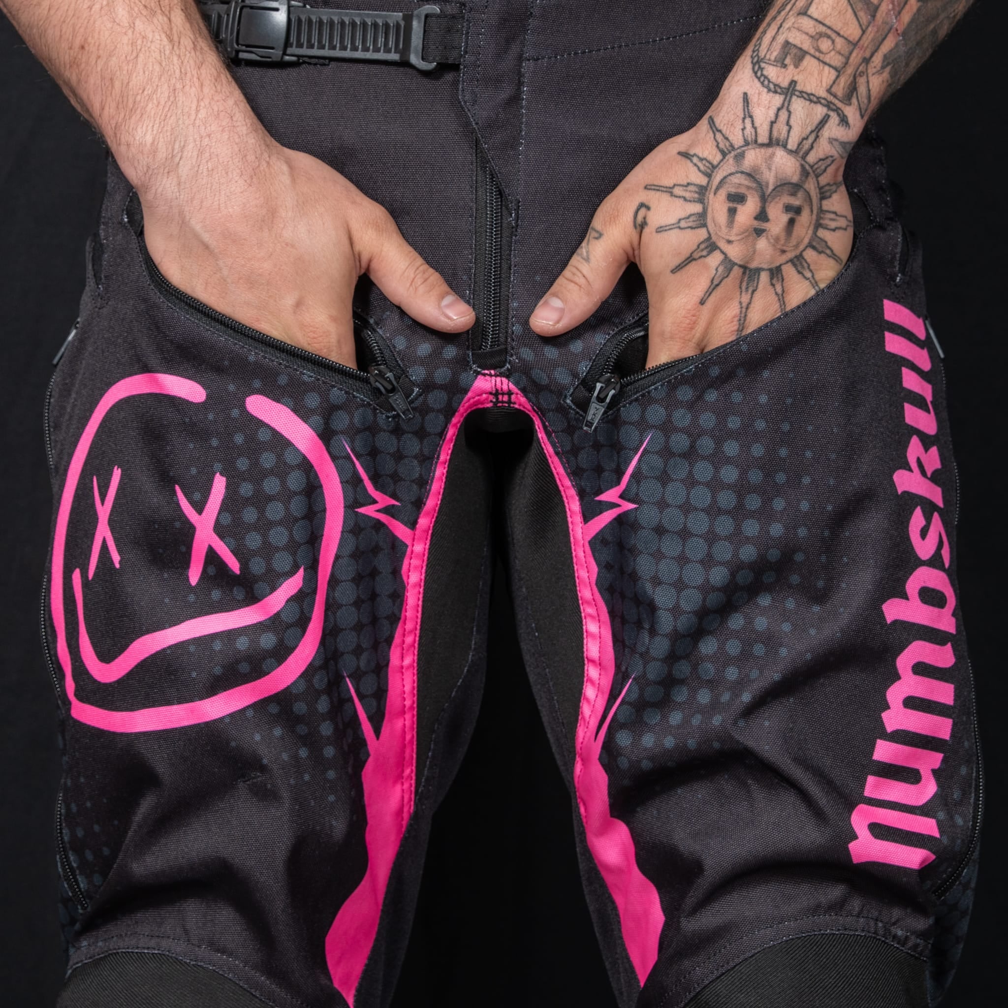 Menace Moto Pant 2.0: Neon Pink - Image 2