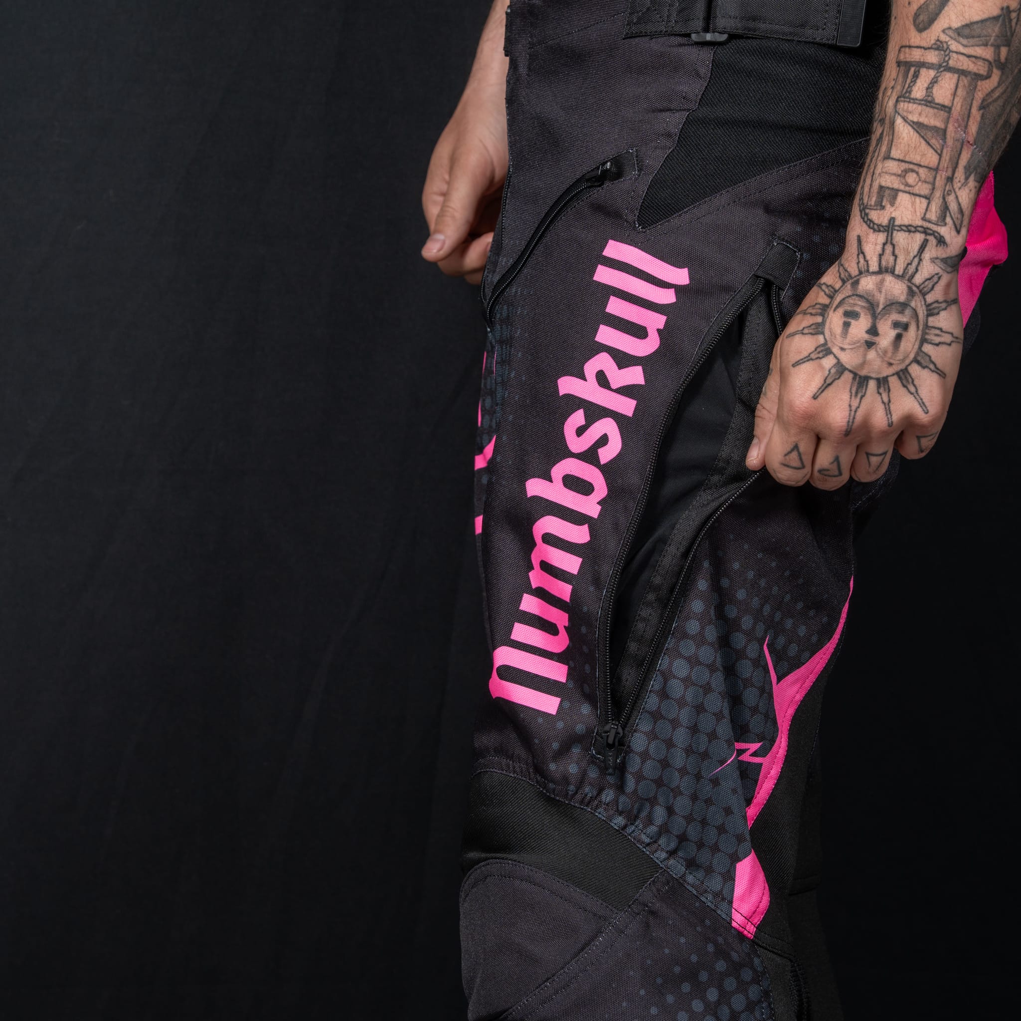 Menace Moto Pant 2.0: Neon Pink - Image 3