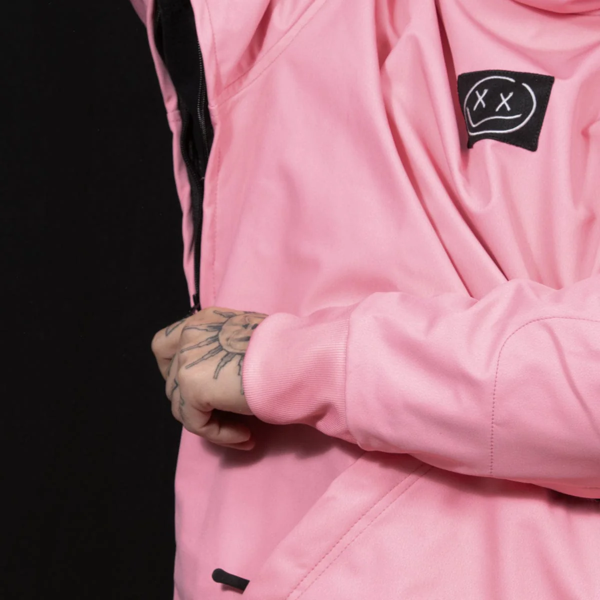 Slacker Snow Jacket: Pink - Image 2